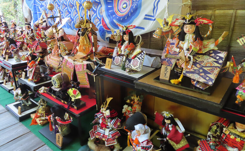 福ふく ふくろうの寺 光明寺 福よせ こいのぼり＆五月人形